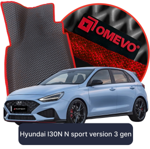 OMEVO 5D Pro Autokoberce do Hyundai I30N N sport verzia 3. gen Hatchback 5 dverí (2016-2025)