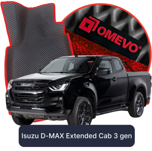 OMEVO 5D Pro Autokoberce do Isuzu D-MAX Extended Cab 3. gen Pick-up (2019-2025)
