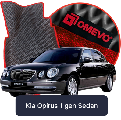 EVA autokoberce OMEVO pre Kia Opirus 1. generácia Sedan (2003-2010)