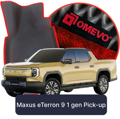 EVA autokoberce OMEVO pre Maxus eTerron 9 1. gen Pick-up (2024-2025)