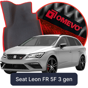 OMEVO 5D Pro Autokoberce do Seat Leon FR 5F 3. gen Kombi (2012-2020)