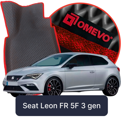 OMEVO 5D Pro Autokoberce do Seat Leon 5F 3. gen Hatchback 5 dverí (2012-2020)
