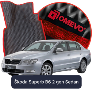 OMEVO 5D Pro Autokoberce do Škoda Superb B6 2. gen Sedan (2008-2015)