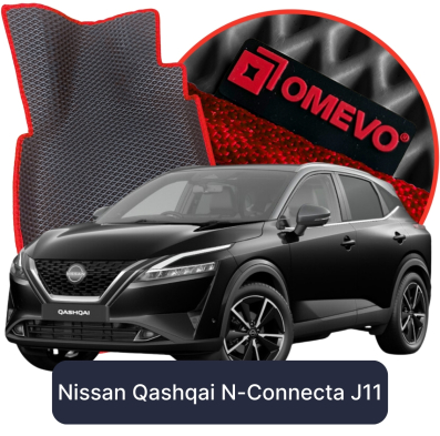 EVA autokoberce OMEVO pre Nissan Qashqai N-Connecta J11 2. generácia SUV (2013-2021)