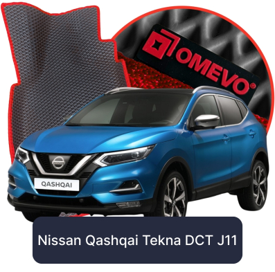 EVA autokoberce OMEVO pre Nissan Qashqai Tekna DCT J11 2. generácia SUV (2013-2021)