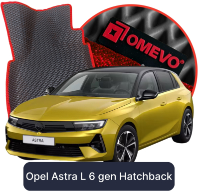 EVA autokoberce OMEVO pre Opel Astra L 6. generácia Hatchback 5 dverí (2022-2025)