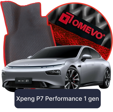 EVA autokoberce OMEVO pre Xpeng P7 Performance 1. gen Sedan (2020-2025)
