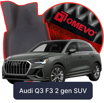 EVA OMEVO autokoberce pre Audi Q3 F3 2. generácia SUV 2018–2025