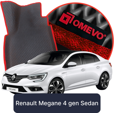 EVA autokoberce OMEVO pre Renault Megane 4. generácia Sedan (2016-2024)