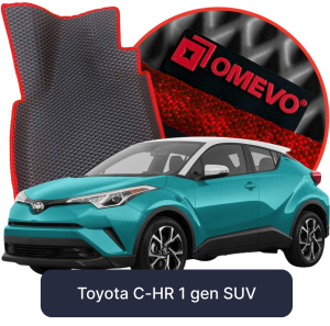OMEVO 5D Pro Autokoberce do Toyota C-HR 1. gen SUV (2016-2023)