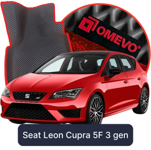 OMEVO 5D Pro Autokoberce do Seat Leon Cupra 5F 3. gen Kombi (2012-2020)