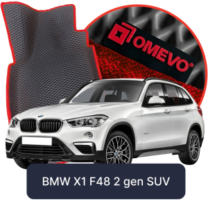 OMEVO 5D Pro Autokoberce do BMW X1 F48 2. gen SUV (2015-2022)
