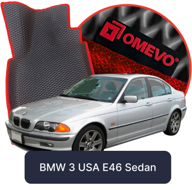 OMEVO 5D Pro Autokoberce do BMW 3 USA E46 4. gen Sedan (1998-2007)
