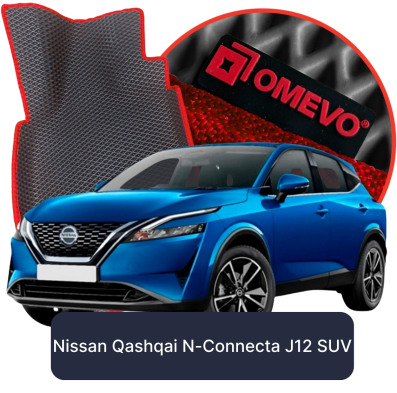EVA autokoberce OMEVO pre Nissan Qashqai N-Connecta J12 3. gen SUV (2021-2025)