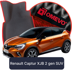 OMEVO 5D Pro Autokoberce do Renault Captur XJB 2. gen SUV (2019-2025)