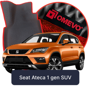 OMEVO 5D Pro Autokoberce do Seat Ateca 1. gen SUV (2016-2025)