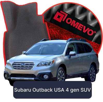 EVA Autorohoze OMEVO pre Subaru Outback USA 4 gen SUV (2009–2014)