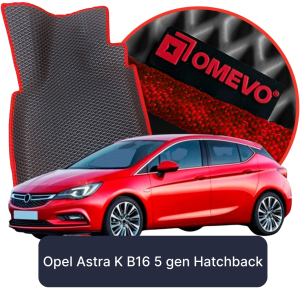 OMEVO 5D Pro Autokoberce do Opel Astra K B16 5. gen Hatchback 5 dverí (2015-2021)
