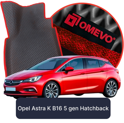 OMEVO 5D Pro Autokoberce do Opel Astra K B16 5. gen Hatchback 5 dverí (2015-2021)