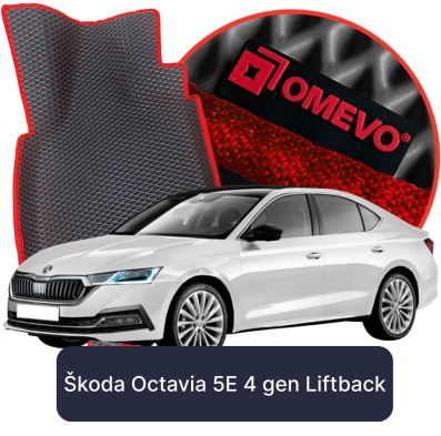 OMEVO 5D Pro Autokoberce do Škoda Octavia 5E 4. gen Liftback (2019-2025)