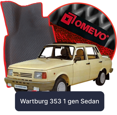 OMEVO 5D Pro Autokoberce do Wartburg 353 1. gen Sedan (1966-1989)