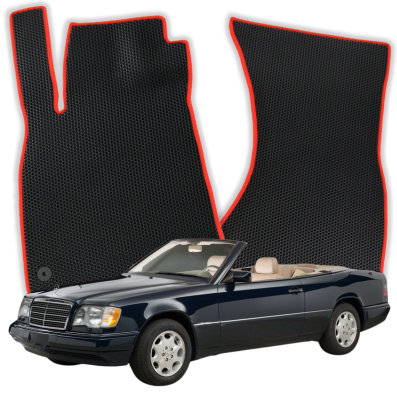 EVA autokoberce OMEVO pre Mercedes-Benz A124 300CE USA W124 1. generácia Cabrio (1992-1997)
