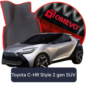 OMEVO 5D Pro Autokoberce do Toyota C-HR Style 2. gen SUV (2023-2025)
