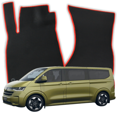 EVA autokoberce OMEVO pre Volkswagen Transporter Caravelle 9-miestny T7 7. generácia Van 4 dvere (2024-2025)