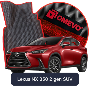 OMEVO 5D Pro Autokoberce do Lexus NX 350 2. gen SUV (2021-2025)