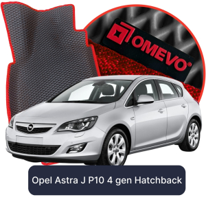 OMEVO 5D Pro Autokoberce do Opel Astra J P10 4. gen Hatchback 5 dverový (2009-2015)