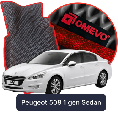 EVA autokoberce OMEVO pre Peugeot 508 1 gen Sedan (2010-2018)
