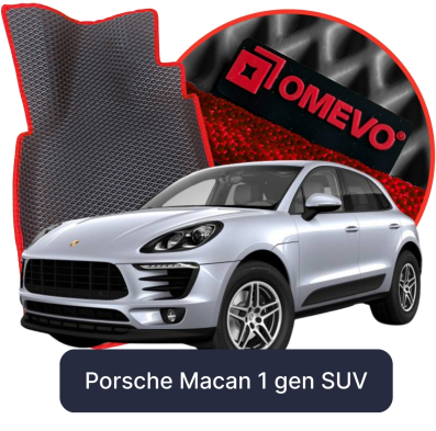 EVA autokoberce OMEVO pre Porsche Macan 1 gen SUV (2013-2024)