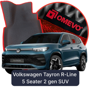 OMEVO 5D Pro Autokoberce do Volkswagen Tayron R-Line, 5-osobový 2. gen SUV (2024-2025)
