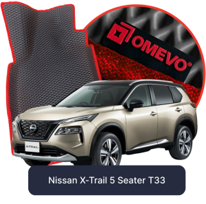 OMEVO 5D Pro Autokoberce do Nissan X-Trail 5-osobový T33 4. gen SUV (2021-2025)