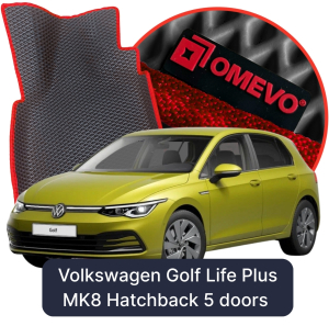 OMEVO 5D Pro Autokoberce do Volkswagen Golf Life Plus MK8 8. gen Hatchback 5 dverí (2019-2025)