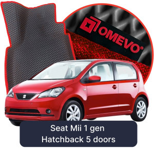 OMEVO 5D Pro Autokoberce do Seat Mii 1. gen Hatchback 5 dverí (2011-2019)