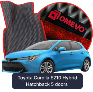 OMEVO 5D Pro Autokoberce do Toyota Corolla Po Lift >2022 E210 Hybrida 12. gen Hatchback 5 dverí (2018-2025)