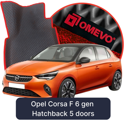 EVA Autorohoze OMEVO pre Opel Corsa F 6 gen Hatchback 5-dverovy (2019–2025)