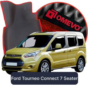 OMEVO 5D Pro Autokoberce do Ford Tourneo Connect 7-osobový 2. gen KombiVan (2013-2022)