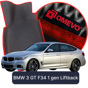 OMEVO 5D Pro Autokoberce do BMW 3 GT F34 1 gen Liftback (2013-2021)