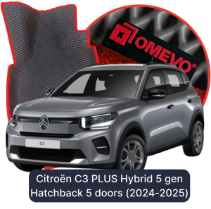 OMEVO 5D Pro Autokoberce do Citroën C3 PLUS Hybrid 4 gen (2024-2025)