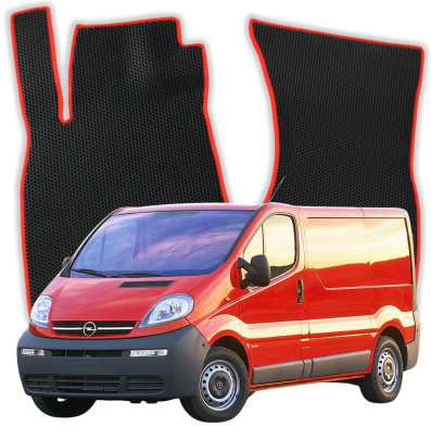EVA autokoberce OMEVO pre Opel Vivaro 3-miestny A 1 gen Minivan 3 dvere (2001-2014)