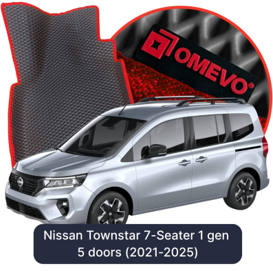 EVA autokoberce OMEVO pre Nissan Townstar 7-miestny 1 gen KombiVan 5 dverí (2021-2025)