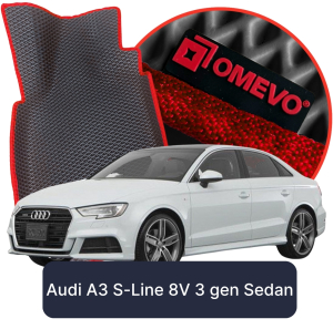 OMEVO 5D Pro Autokoberce do Audi A3 S-Line 8V 3 gen Sedan (2012-2020)