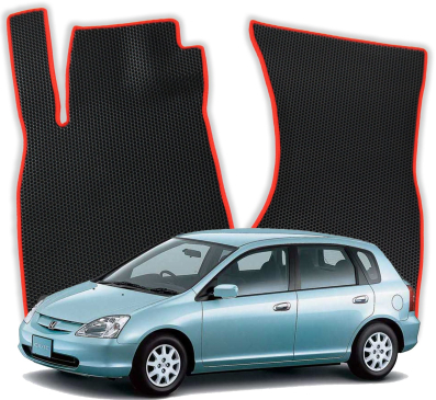 Autokoberce do Honda Civic 7 gen Hatchback 5 dverí (2000-2006)