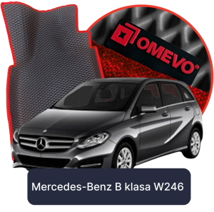 OMEVO 5D Pro Autokoberce do Mercedes-Benz B trieda W246 2. gen Minivan (2011-2018)