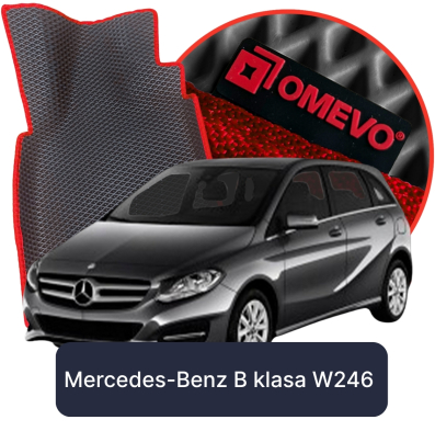 OMEVO 5D Pro Autokoberce do Mercedes-Benz B trieda W246 2. gen Minivan (2011-2018)