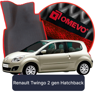 OMEVO 5D Pro Autokoberce do Renault Twingo 2 gen Hatchback 3 dvere (2007-2014)