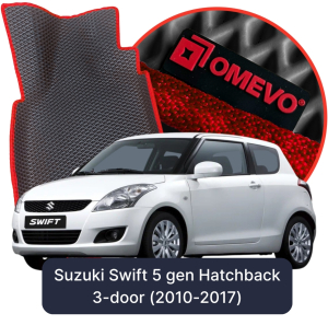 OMEVO 5D Pro Autokoberce do Suzuki Swift 5 gen Hatchback 3-dverový (2010-2017)