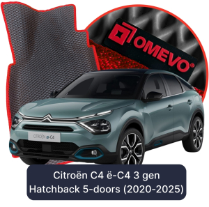 OMEVO 5D Pro Autokoberce do Citroën C4 ë-C4 3 gen Hatchback 5 dverí (2020-2025)